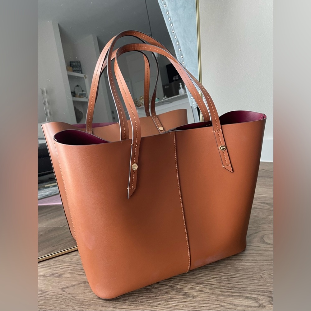 J.Crew Leather Tote Bag